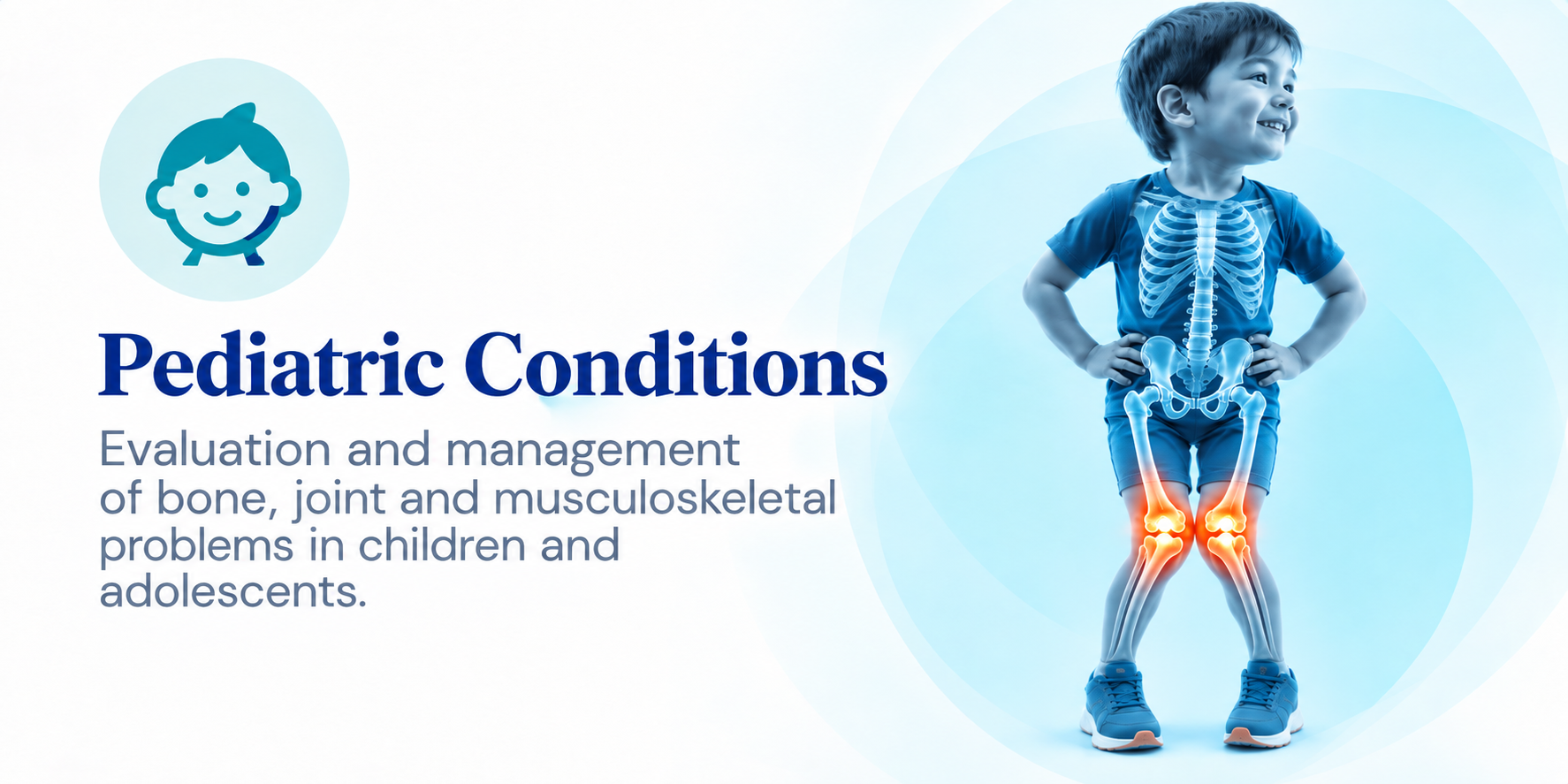 Paediatric orthopaedic conditions: evaluation of limping, gait concerns, limb alignment and childhood injuries
